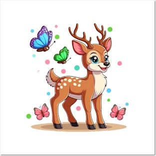 Sweet Deer Posters and Art